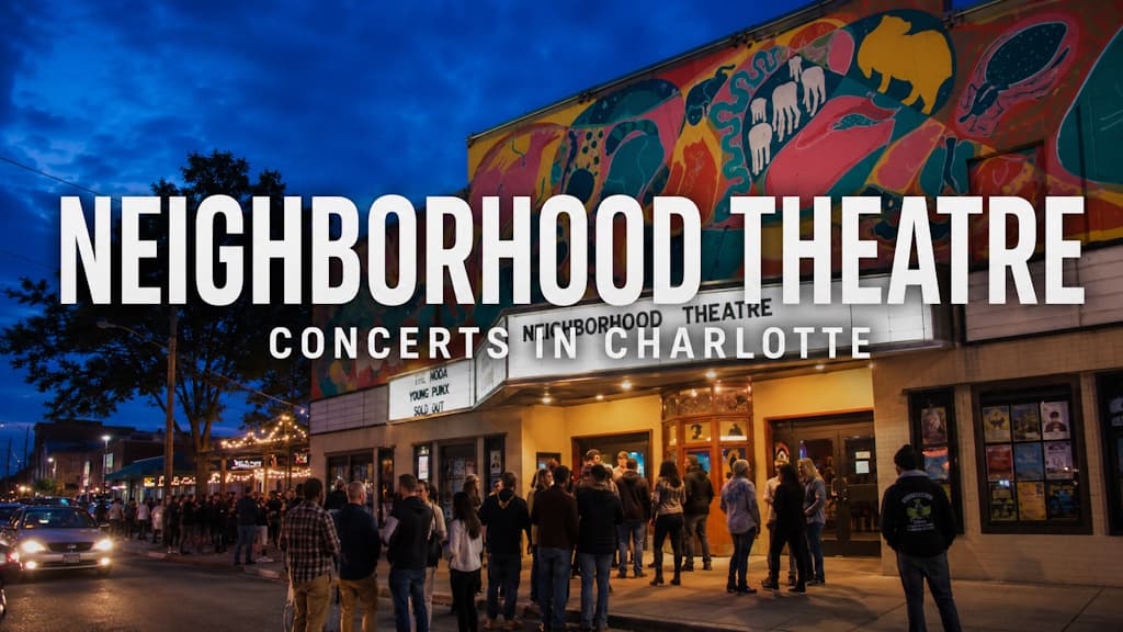 Neighborhood Theatre in Charlotte, North Carolina, find the best seats, the seating chart, and tickets to upcoming shows