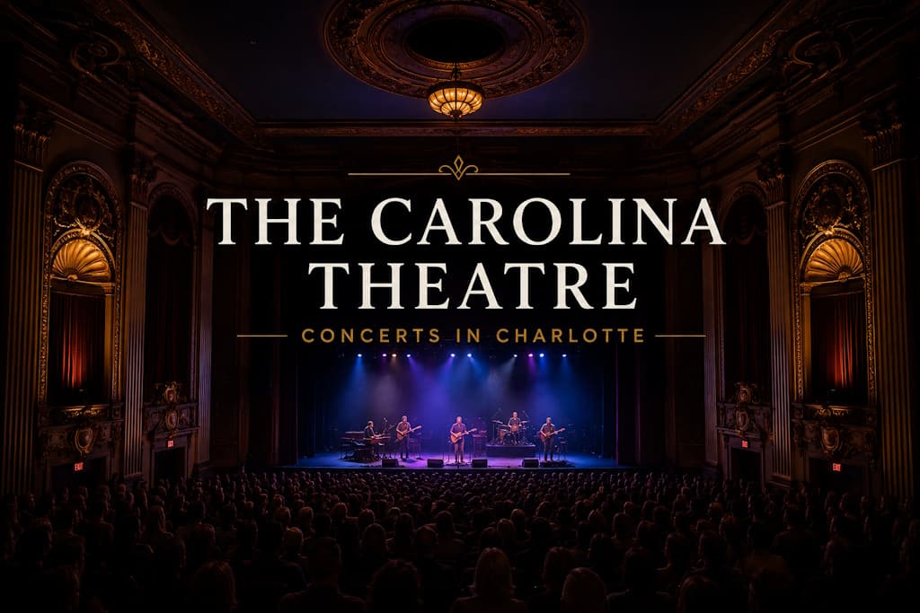 The Carolina Theatre in Charlotte, North Carolina, find the best seats, the seating chart, and tickets to upcoming shows