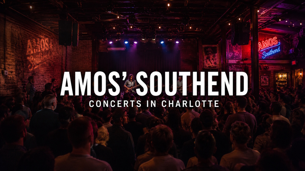 Amos' Southend in Charlotte, North Carolina, find the best seats, the seating chart, and tickets to upcoming shows