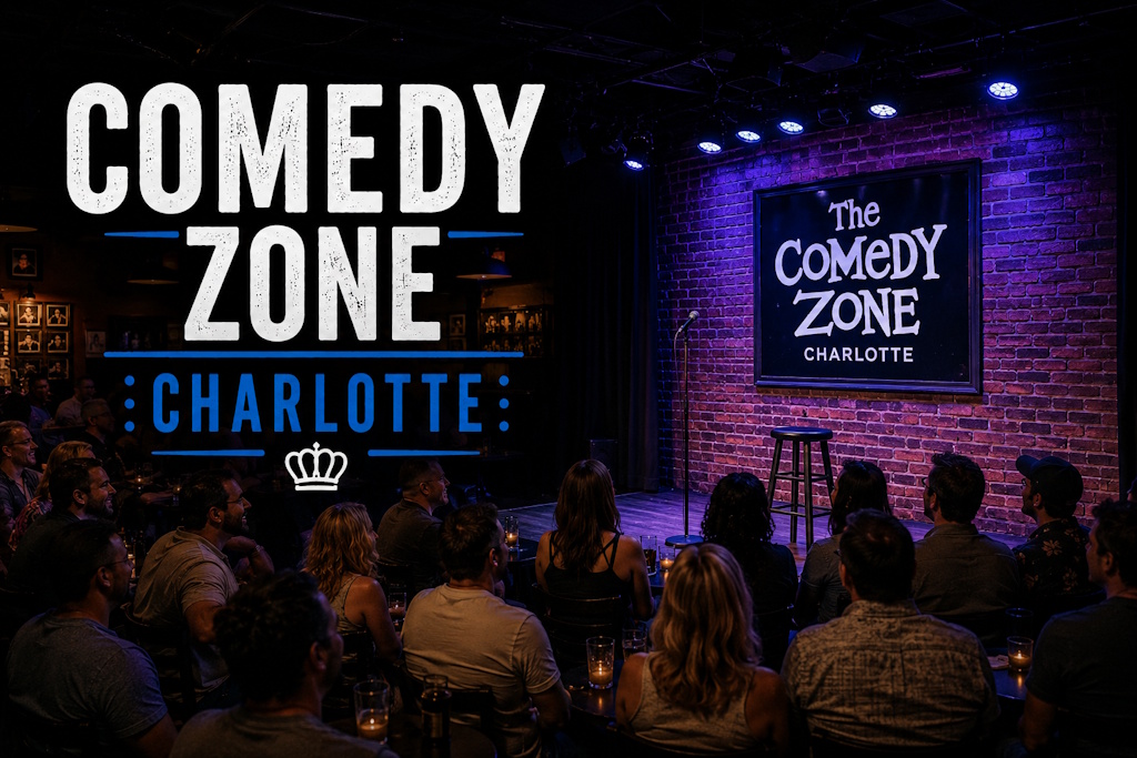 The Comedy Zone in Charlotte, North Carolina, find the best seats, the seating chart, and tickets to upcoming shows