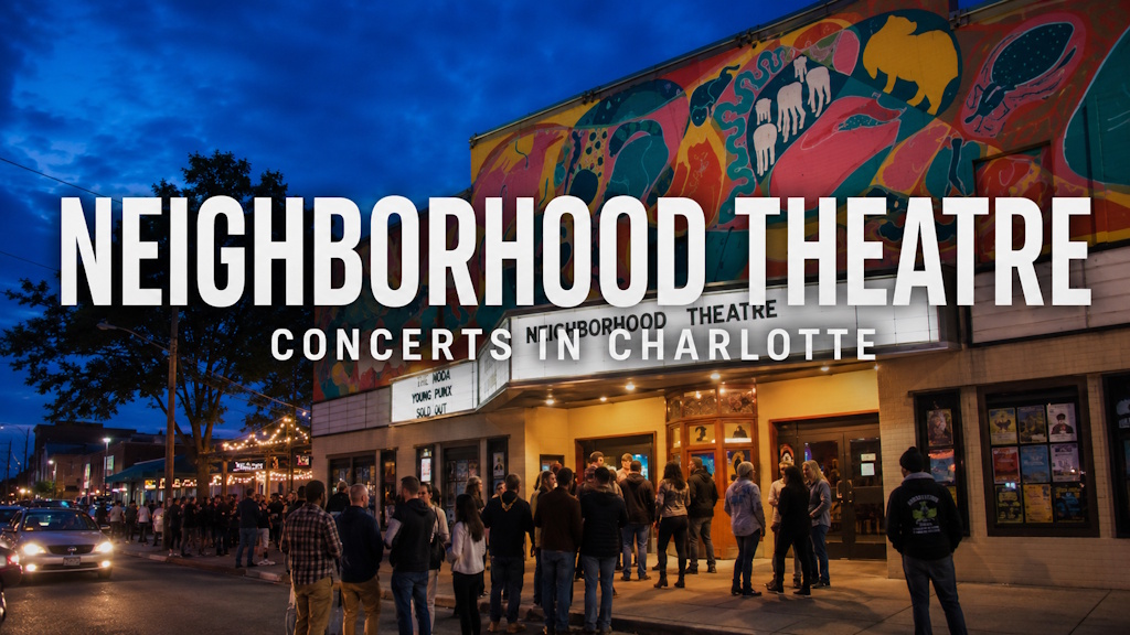 Neighborhood Theatre in Charlotte, North Carolina, find the best seats, the seating chart, and tickets to upcoming shows
