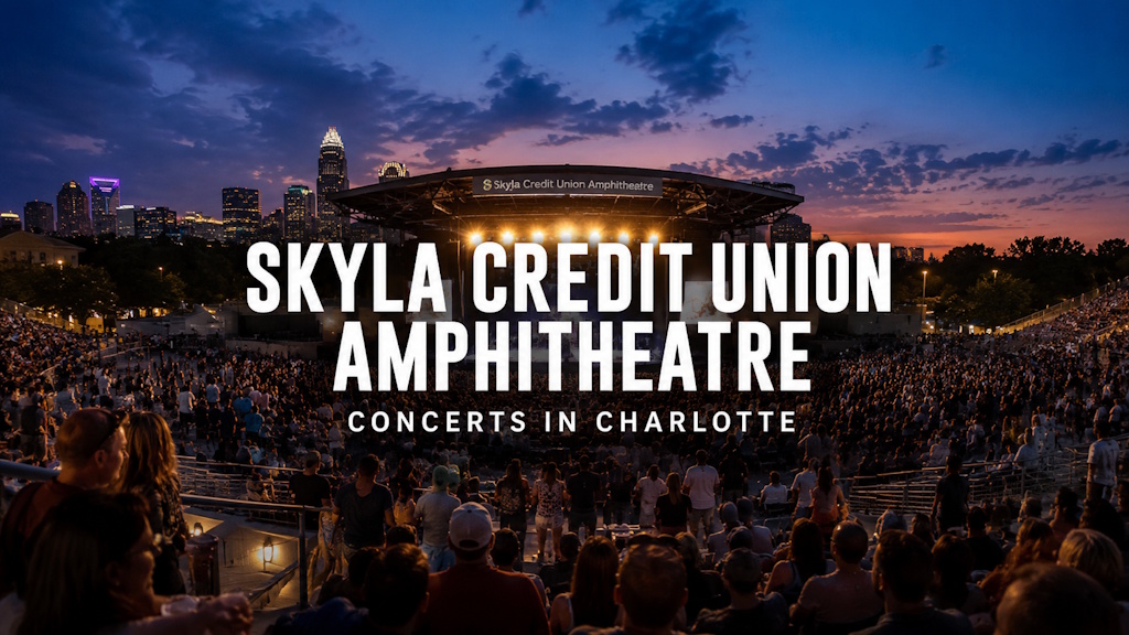 Skyla Credit Union Amphitheatre in Charlotte, North Carolina, find the best seats, the seating chart, and tickets to upcoming shows