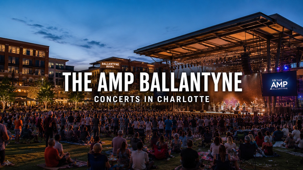 The Amp Ballantyne in Charlotte, North Carolina, find the best seats, the seating chart, and tickets to upcoming shows