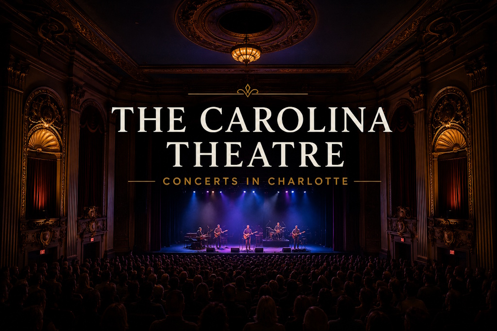 The Carolina Theatre in Charlotte, North Carolina, find the best seats, the seating chart, and tickets to upcoming shows